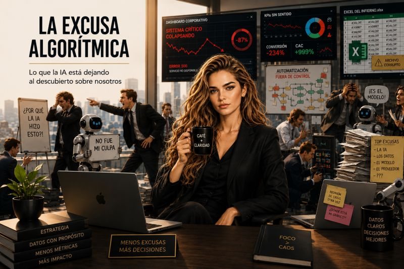 La excusa algorítmica: la IA no inventó el caos, lo dejó a la vista